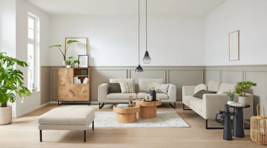 Roomio No. 4101 2,5-Sitzer simply clean sand ca. 210x98 cm
