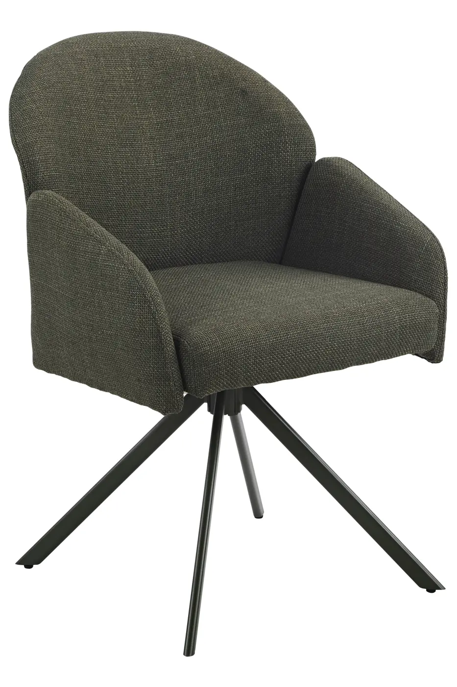 Hela Stuhl Holly S Grün drehbar 57x84x61 cm