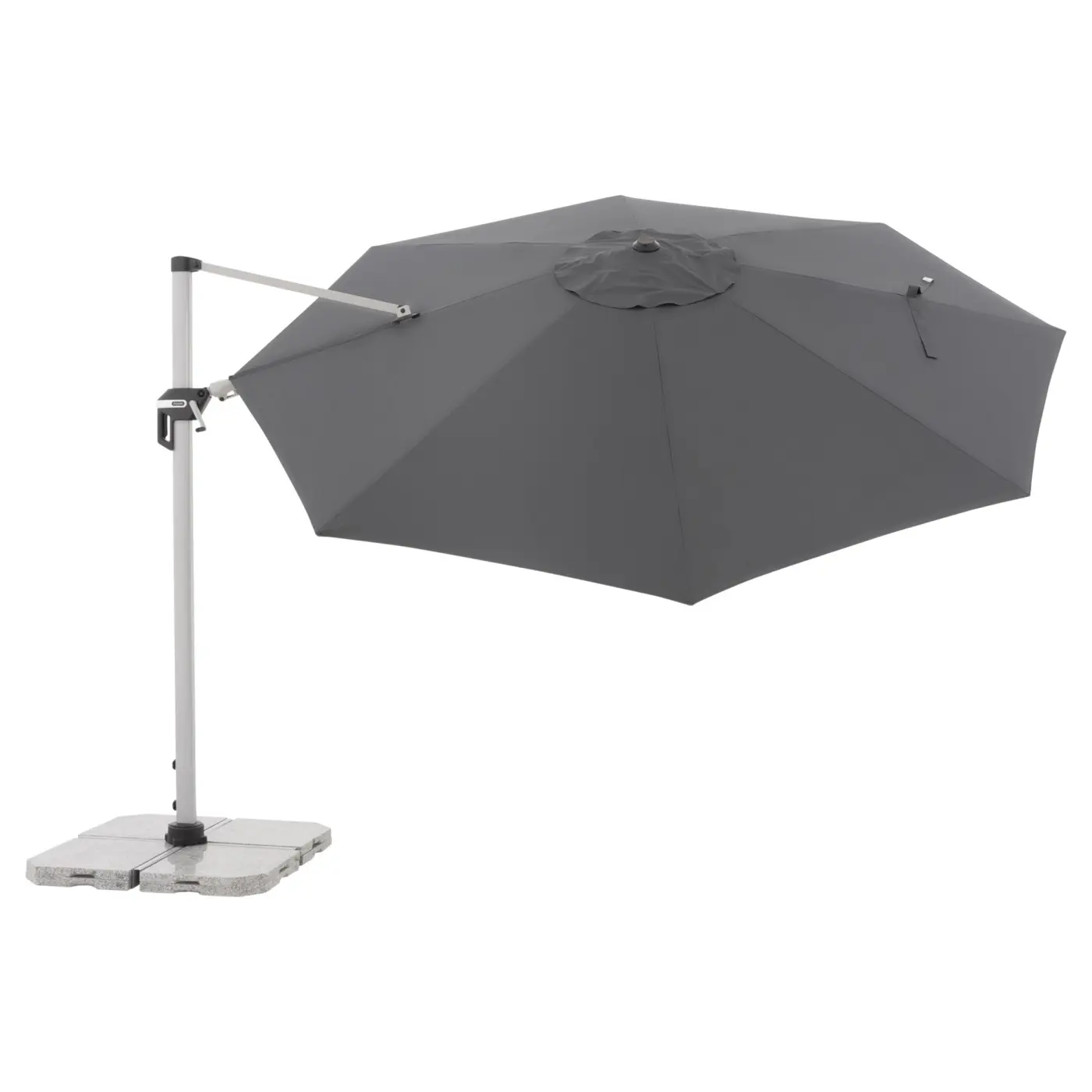 Doppler Pendelschirm ACTIVE ca. 370 cm Durchmesser 8-tlg. Anthrazit Doppler Pendelschirm ACTIVE ca. 370 cm Durchmesser 8-tlg. Anthrazit