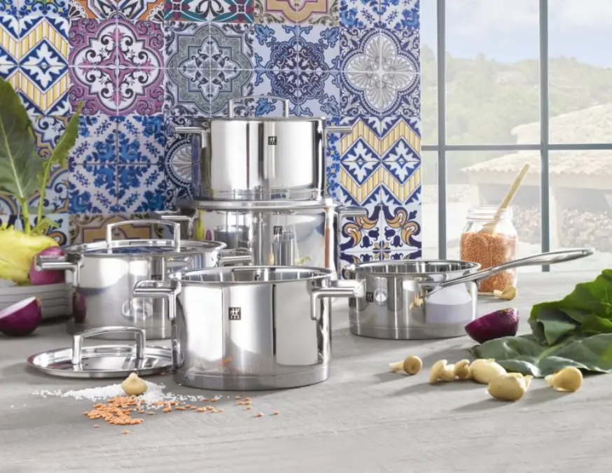 Zwilling Kochtopf-Set Passion, 5-teilig. Edelstahl