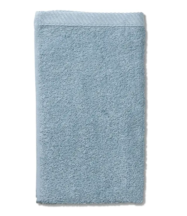 Kela Gästehandtuch Ladessa Frostblau 30x50 cm