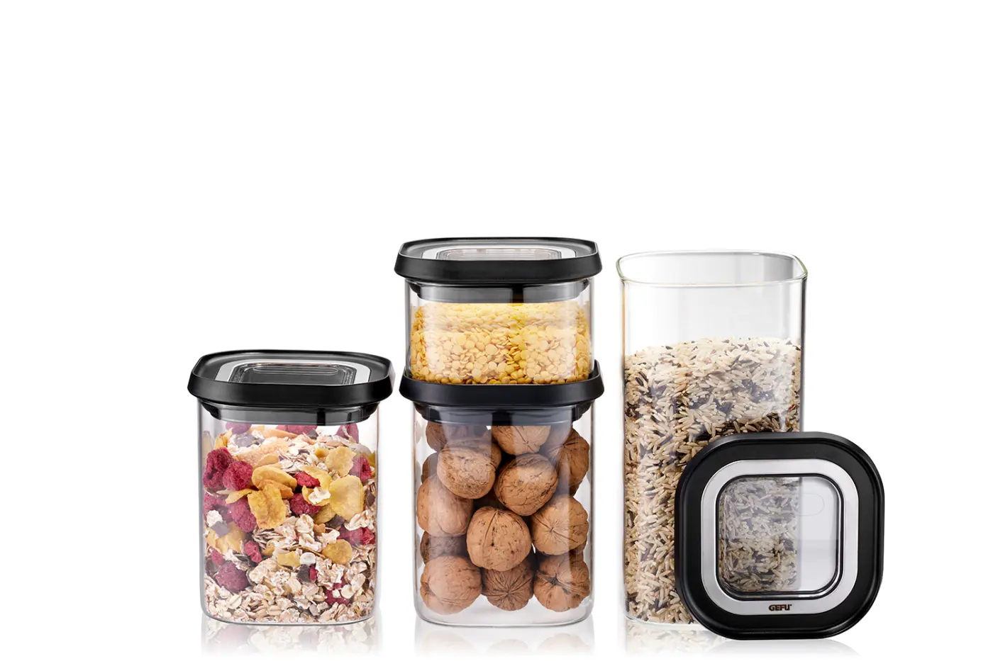 GEFU Vorratsdosen-Set PANTRY, 4-teilig