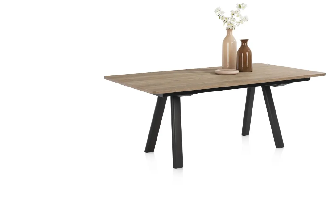 Habufa Ausziehtisch Zade Dune Color lackiert ca. 200-280x77x100 cm