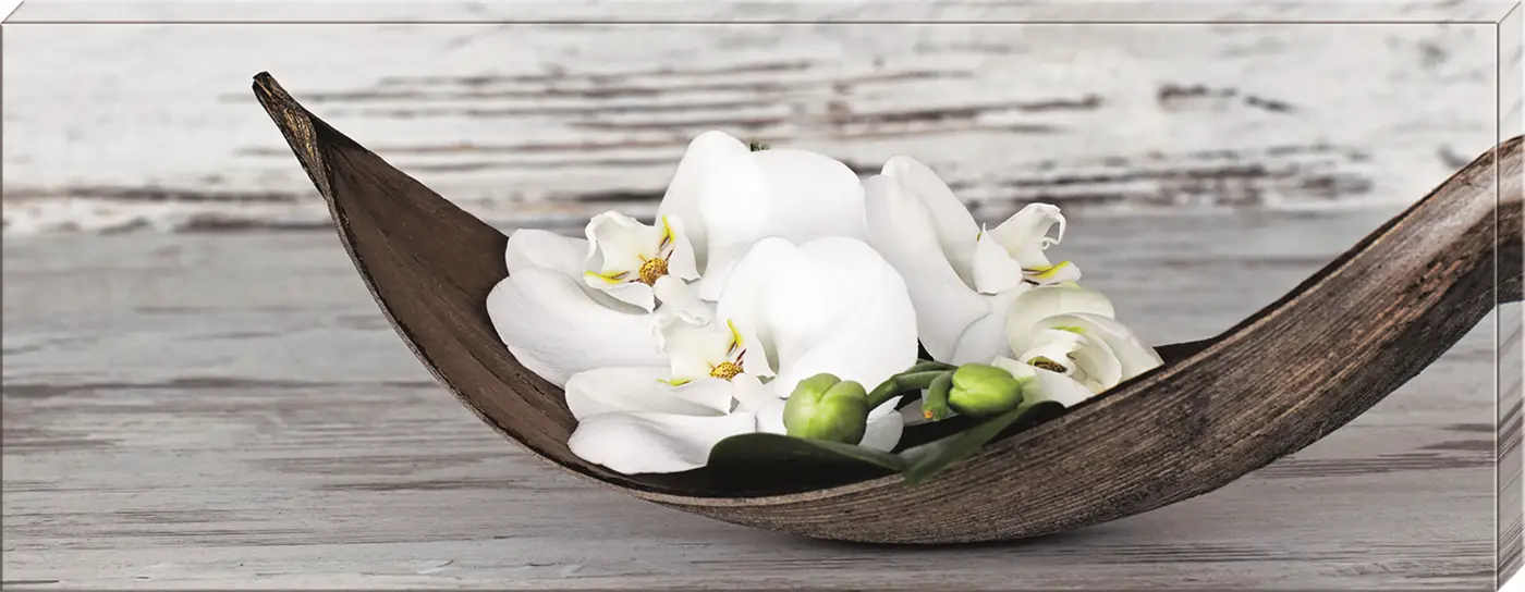 ars graphica Canvas-Panorama - Canvas-Panorama: Flower arrangement