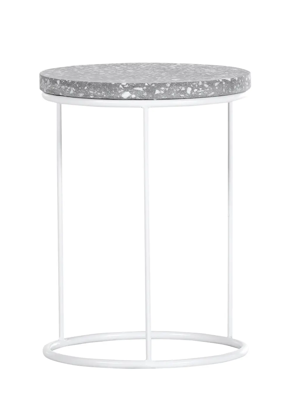 Gutmann Couchtisch Terrazzo weiß