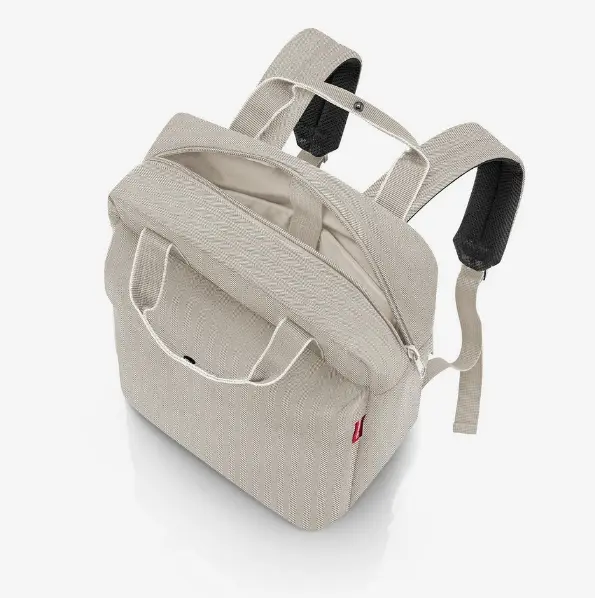 Reisenthel Allday backpack M herringbone sand