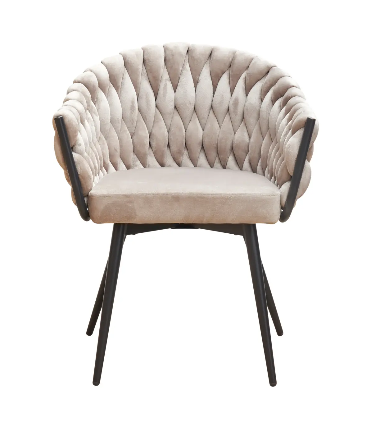 LC Wholesaler Armlehnenstuhl Remy Taupe