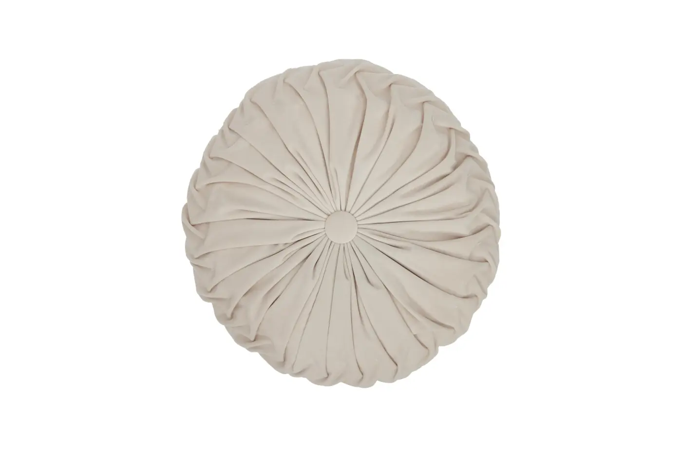 Roomio Kissen rund Beige D. 42 cm 