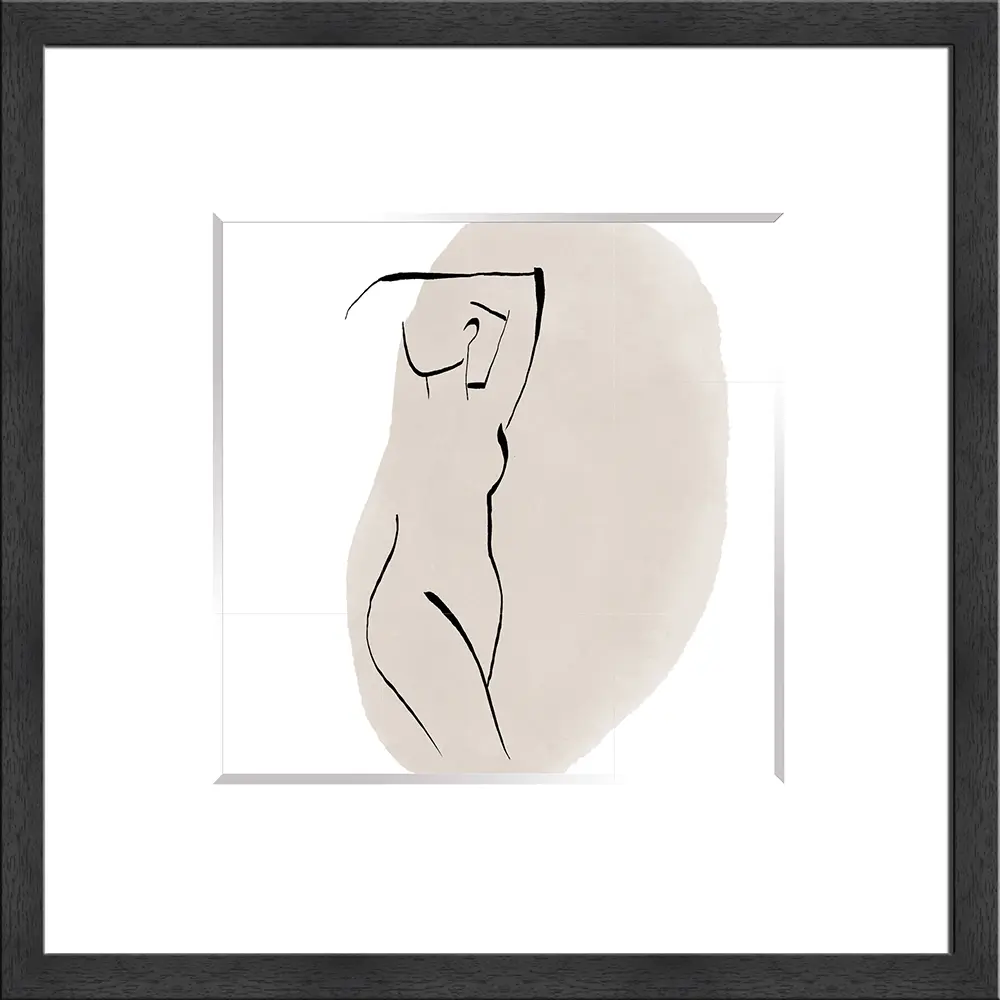 ars graphica Smart-Art 42x42cm - Fred Design: Silhouette II