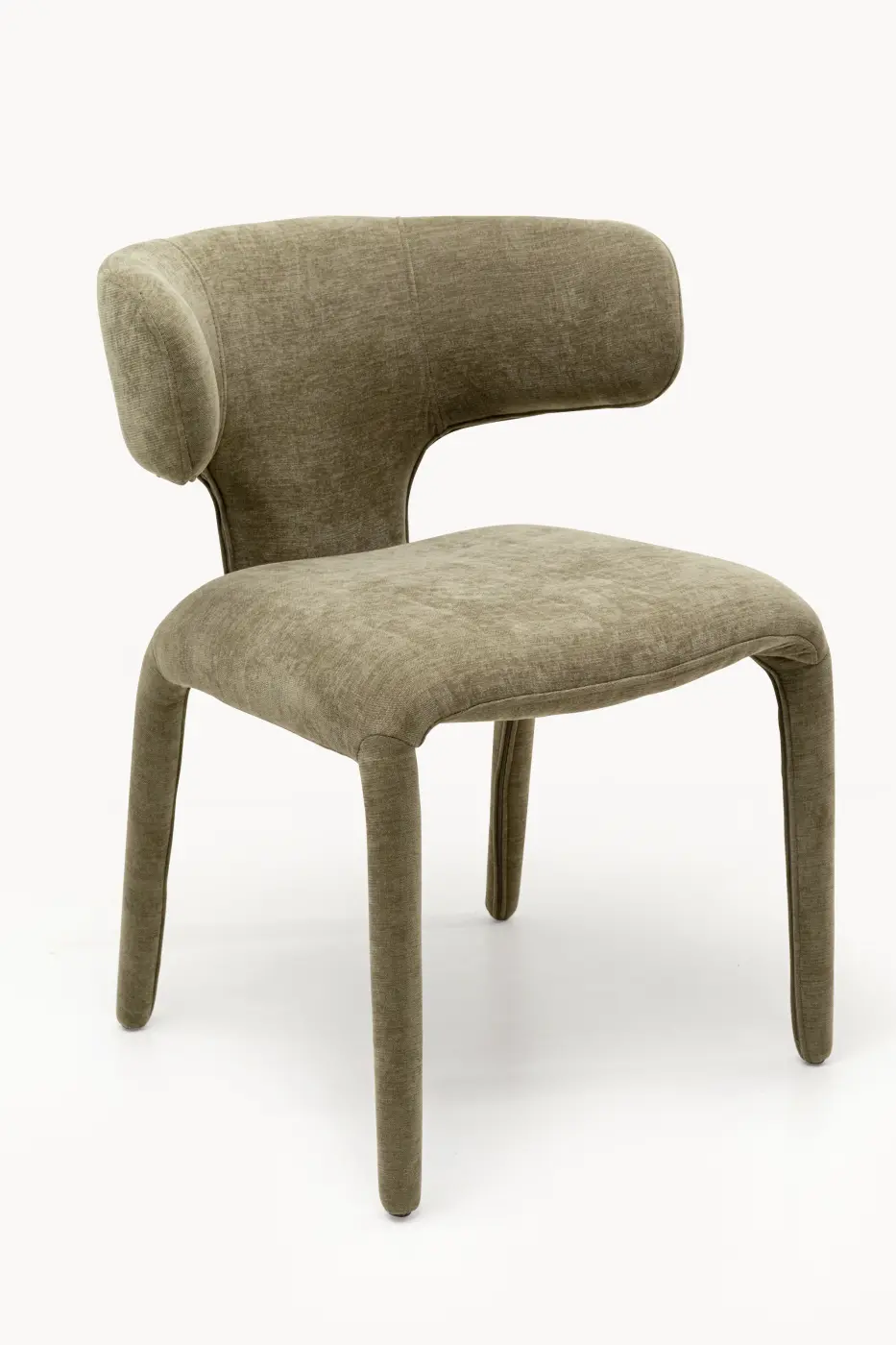 Kare Stuhl Tobi Stoff grün ca. 77x58x57 cm