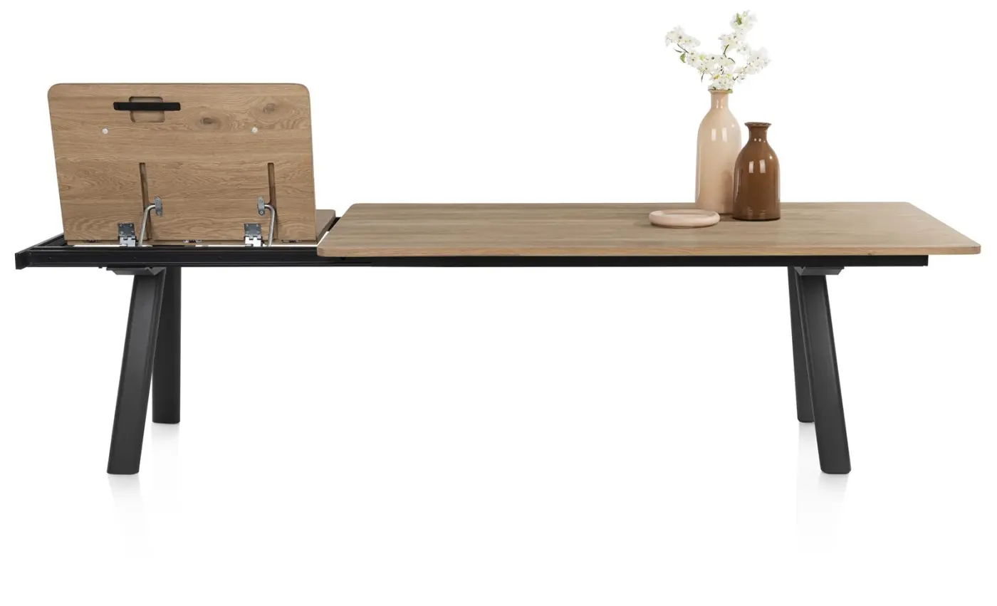 Habufa Ausziehtisch Zade Dune Color lackiert ca. 200-280x77x100 cm