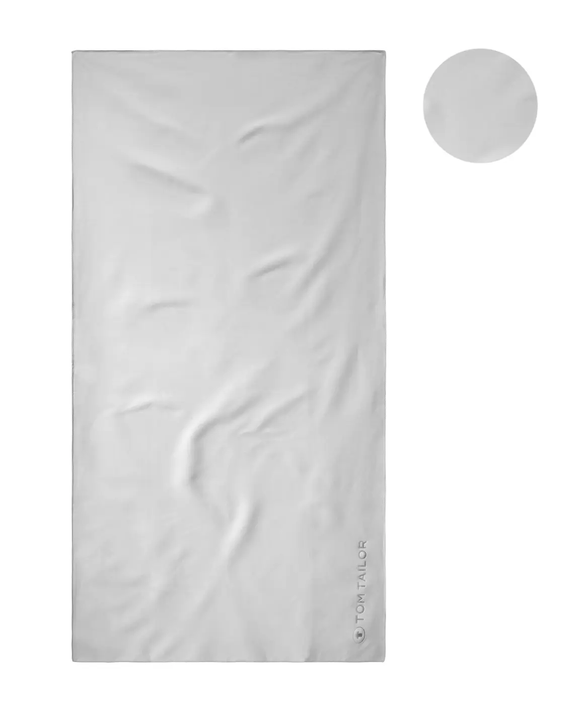 Tom Tailor Fitness Towel silver 1x 70x140 cm