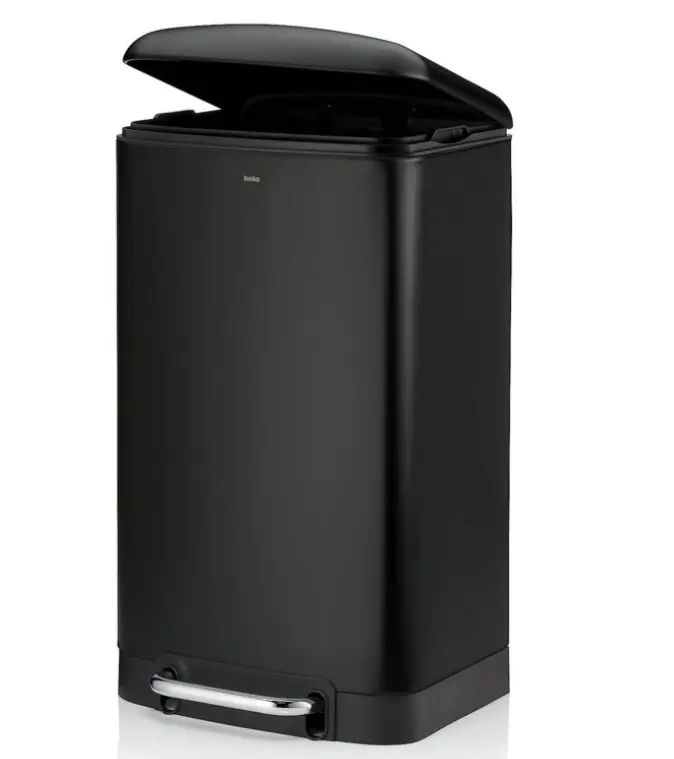 Kela Treteimer Davino Schwarz 30 L 34x30x61 cm