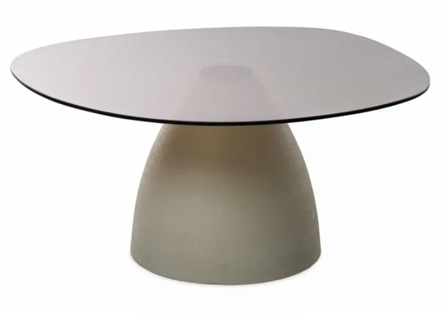 M2 Couchtisch Filo 2 Sicherheitsglas braun ca. 65x43x58 cm