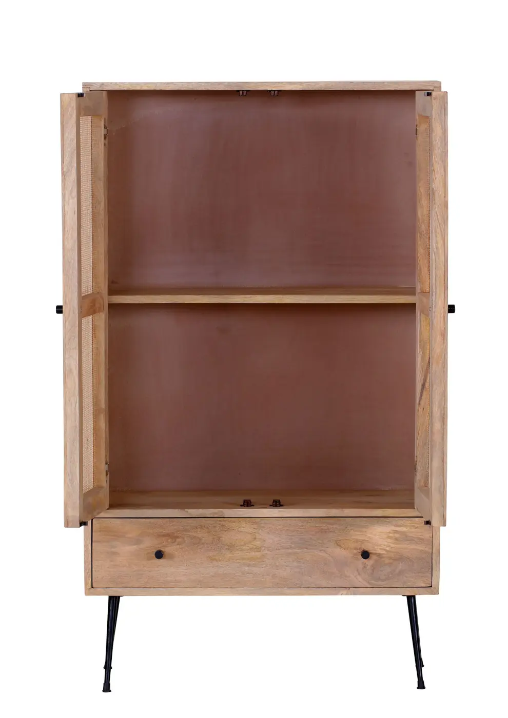 Gutmann Highboard Liam natur/ schwarz