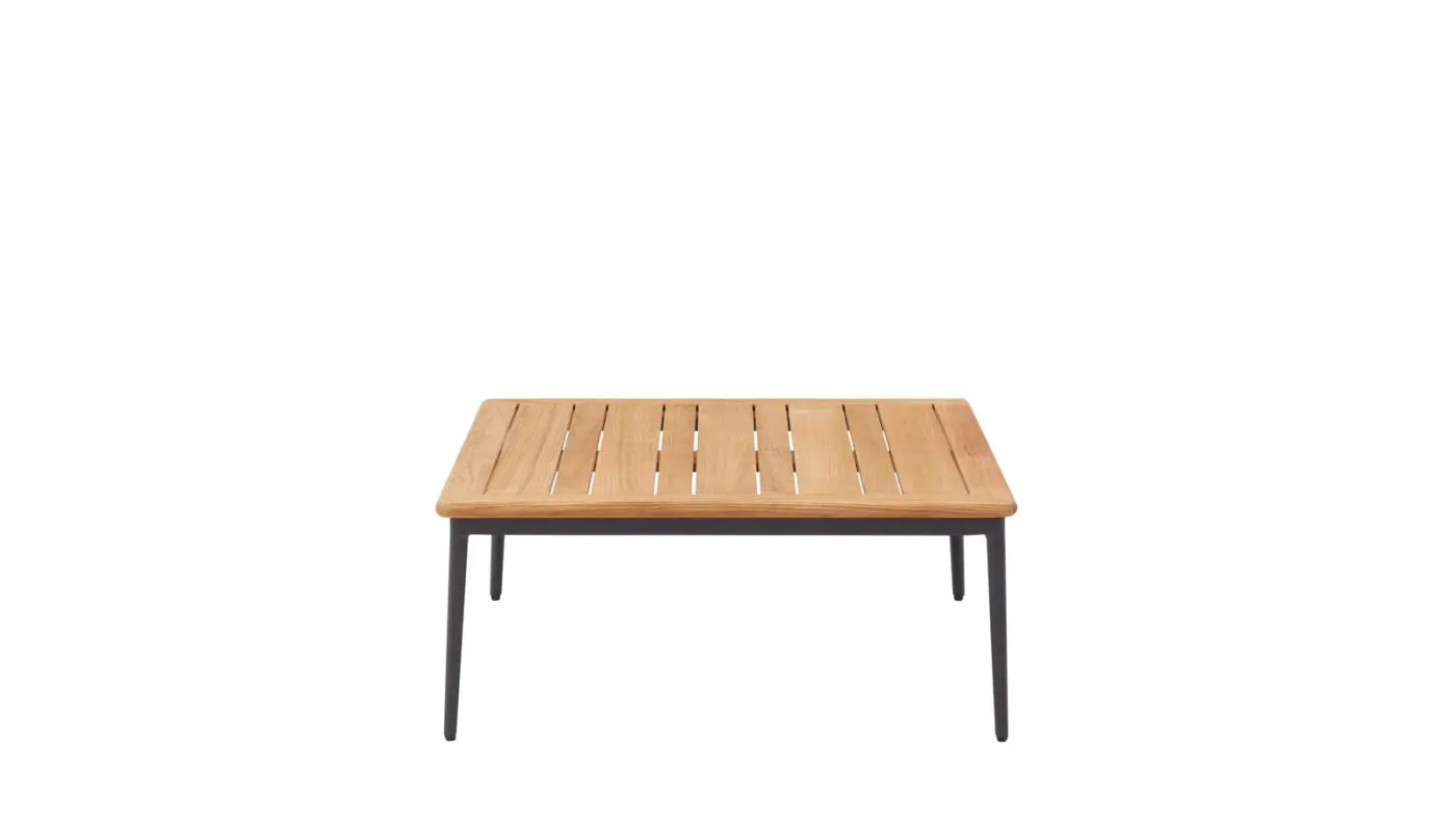 Interliving Loungetisch Serie 7005 89x38x89 cm Holzfarben