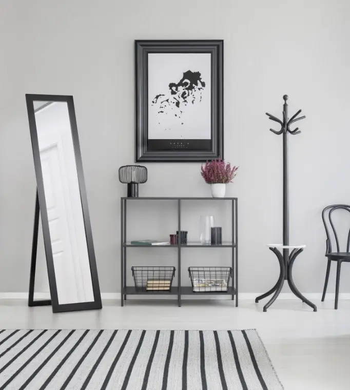 Mirrors & More Standspiegel Tina Schwarz ca. 40x160 cm