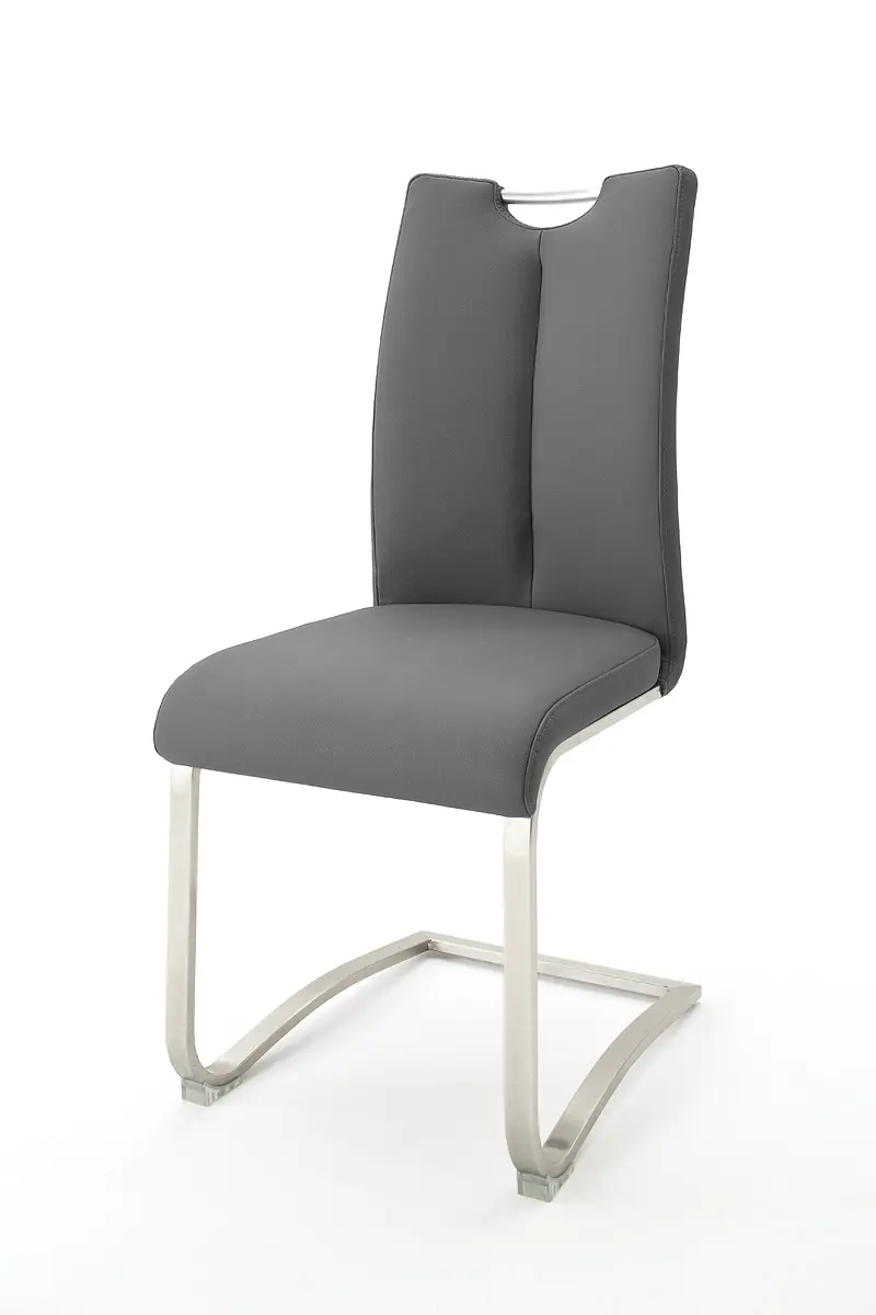 MCA Schwingstuhl mit Griffloch grau ca.45x102x58 cm