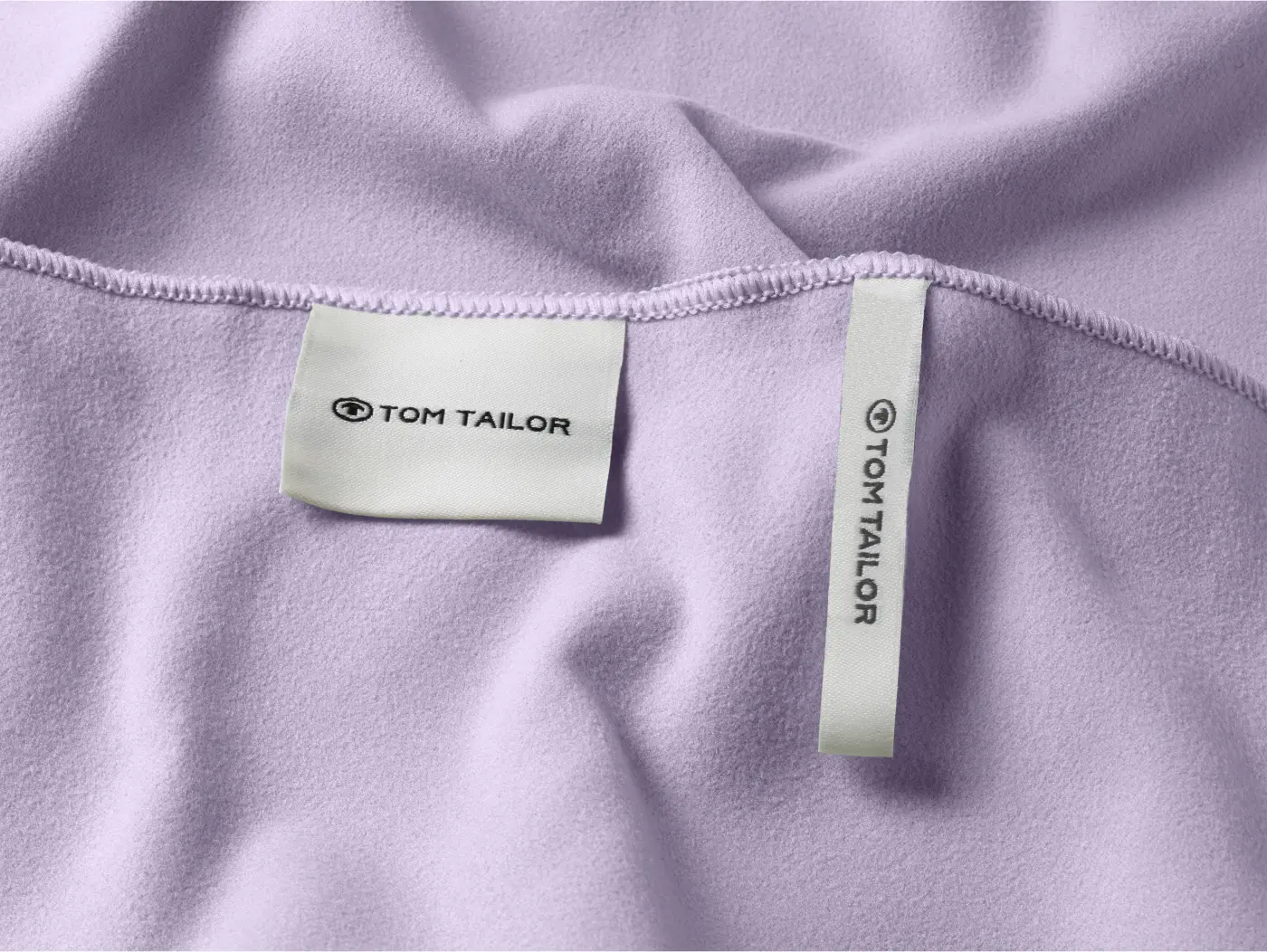 Tom Tailor Fitness Towel lila 1x 50x100 cm