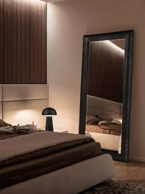 Mirrors & More Spiegel Elli Schwarz ca. 90x190 cm