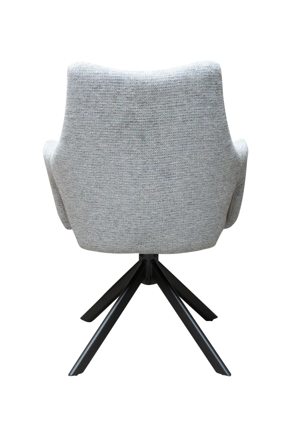 LC Wholesaler Armlehnenstuhl Livrono Hellgrau ca. 60x89x61 cm