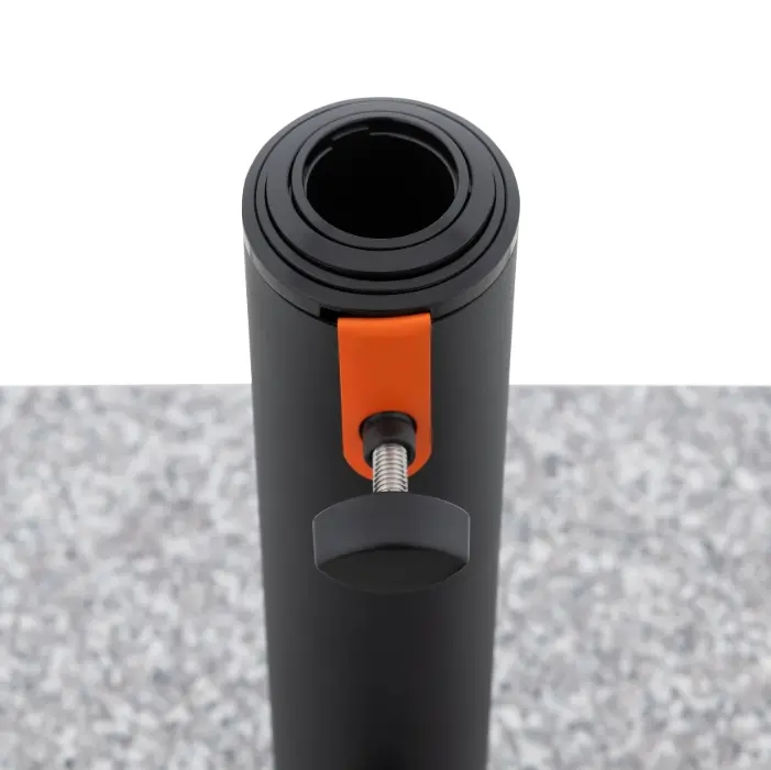 Doppler Schirmständer Granitsockel, rollbar, 40 Kg