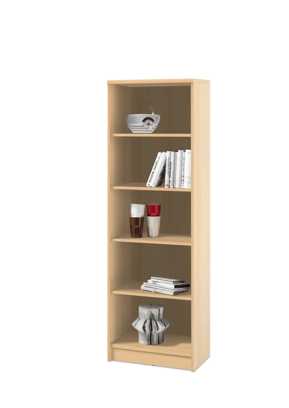 Bega Consult OPTIMUS Regal schmal Buche NB BHT ca.  54x148x34 cm