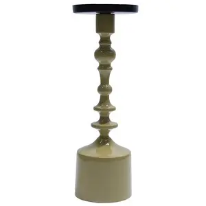 Hogewoning Candle Holder Halifax 33cm Ochre Yellow