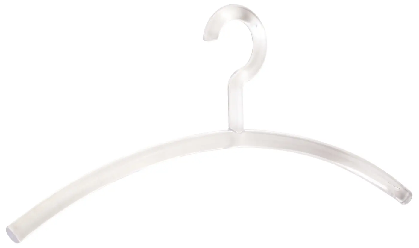 Pieperconcept Kleiderbügel Caldo Kunststoff klar 