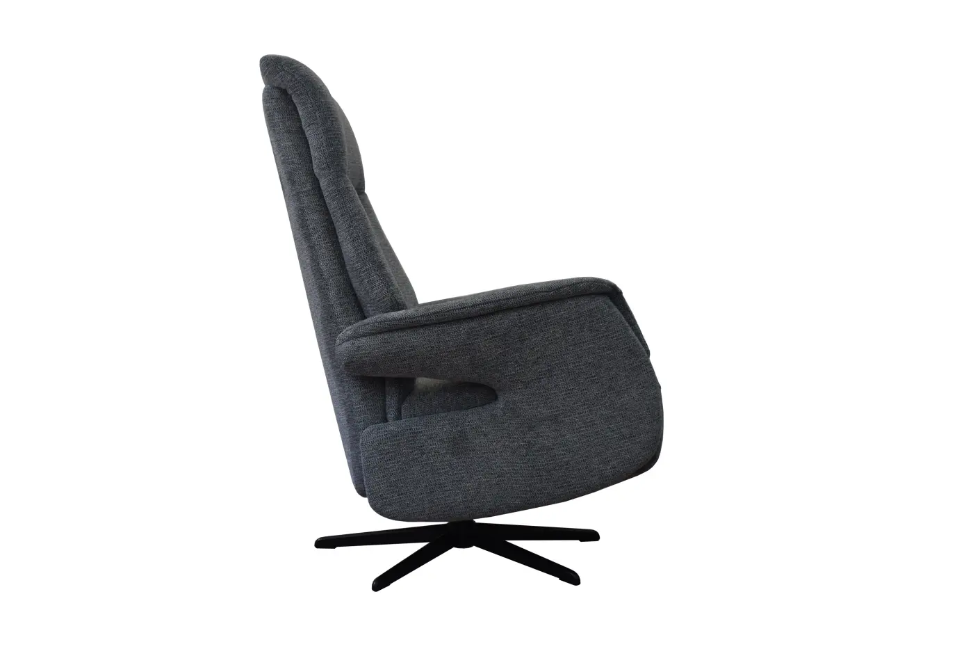 360 Grad Relaxsessel Baltimore Grau ca. 83x77x104 cm