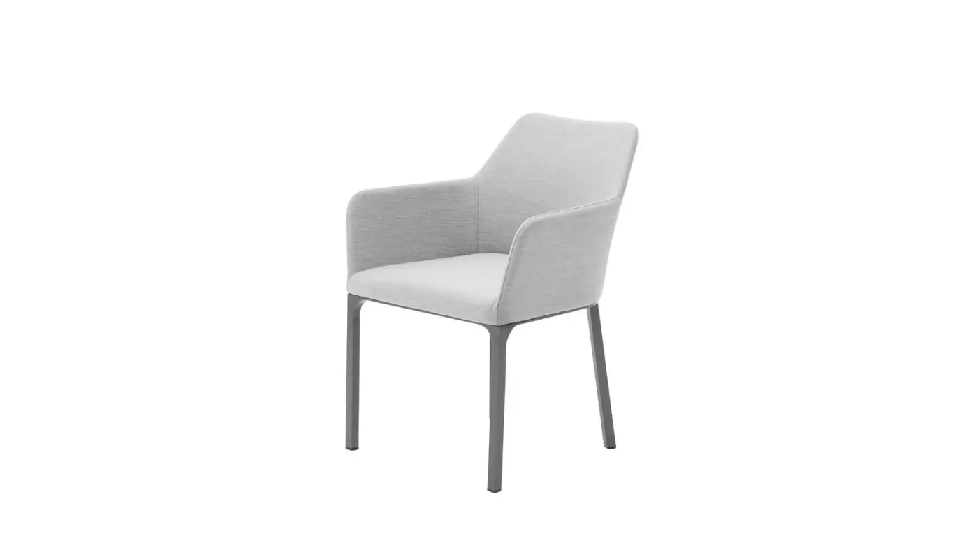 Interliving Polsterstuhl Serie 7003 62x81x62 cm Anthrazit