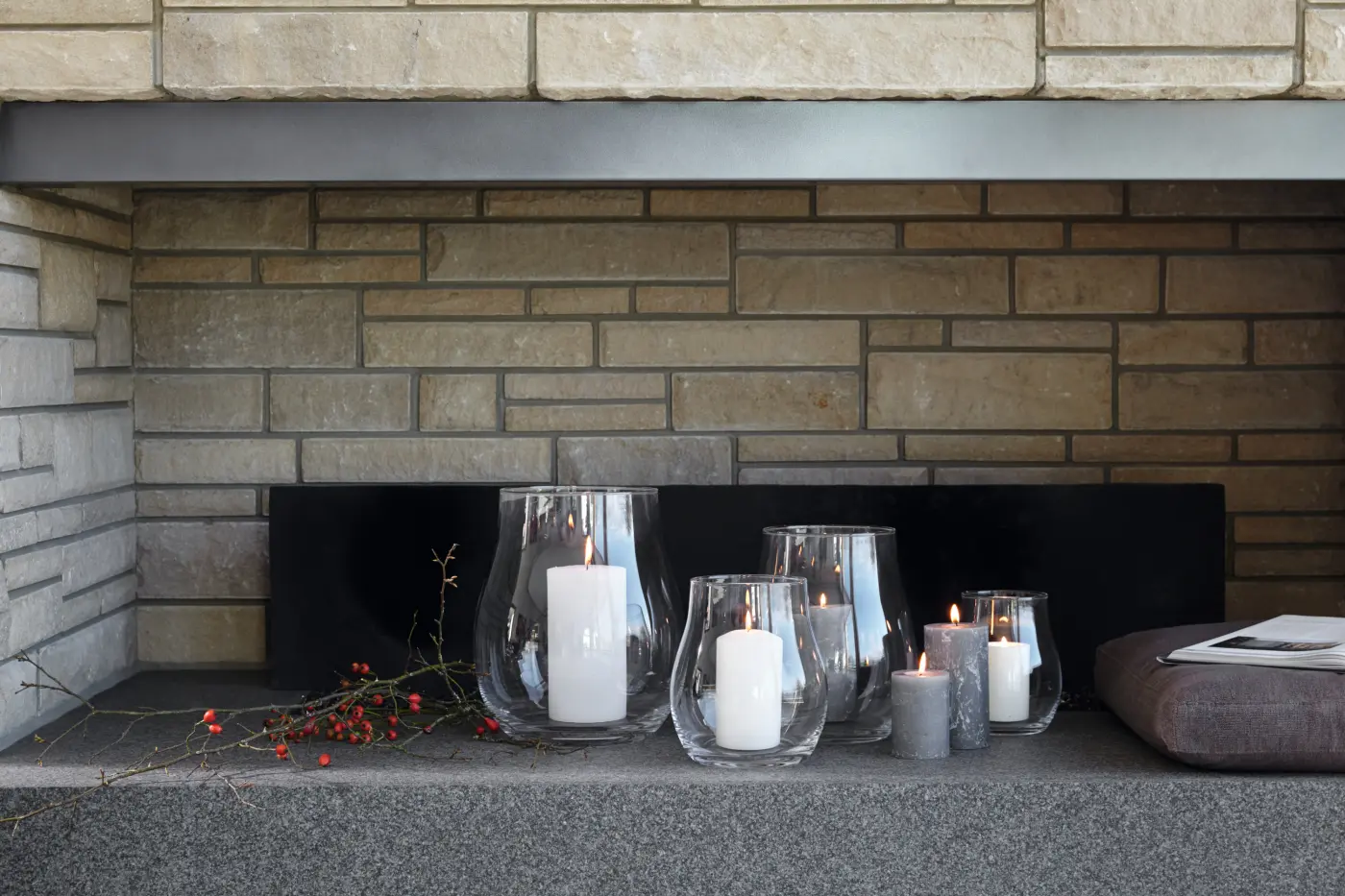 Leonardo Windlicht GIARDINO Glas 23x27 cm klar