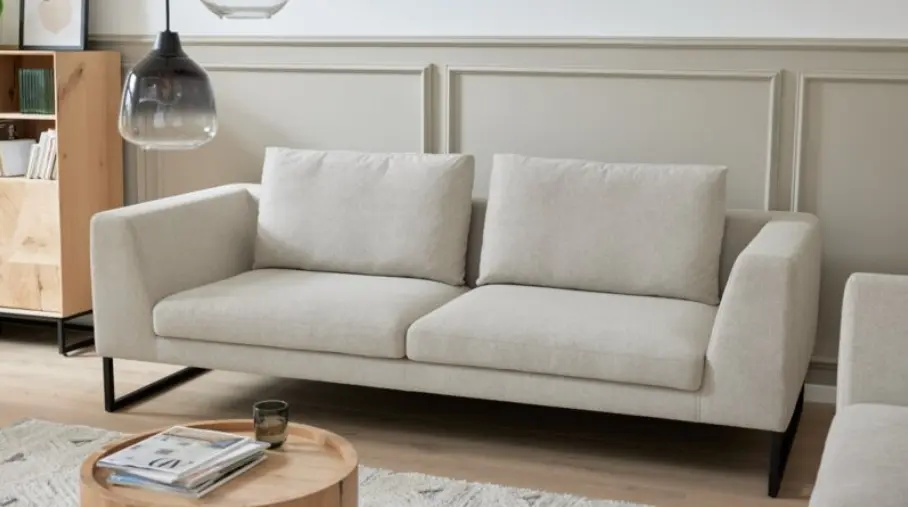 Roomio No. 4101 2,5-Sitzer simply clean sand ca. 210x98 cm