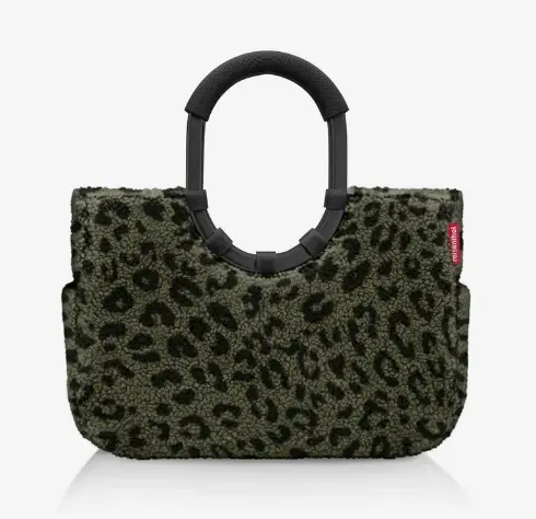 Reisenthel Loopshopper M Teddy leo olive ca. 40x26x20 cm