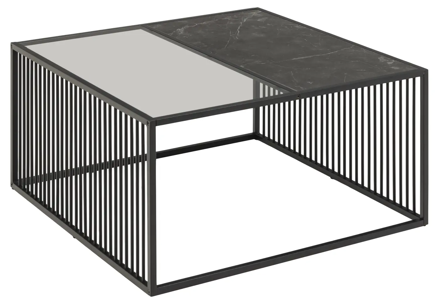 Actona Couchtisch Strington Schwarz