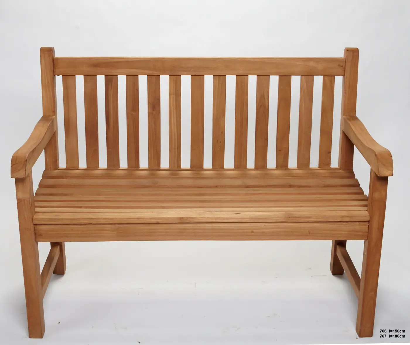 LC Garden Kampen Bank Teak 150x92x55 cm Teak  Natur