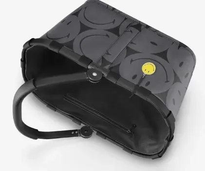 Reisenthel Carrybag Smiley grey ca. 48x29x28 cm