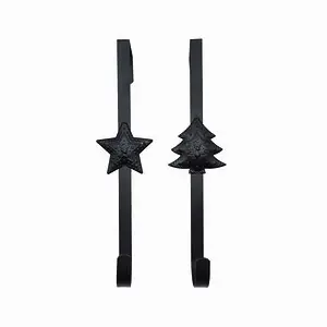 Hogewoning Metal Hook 2ass. 29cm Black
