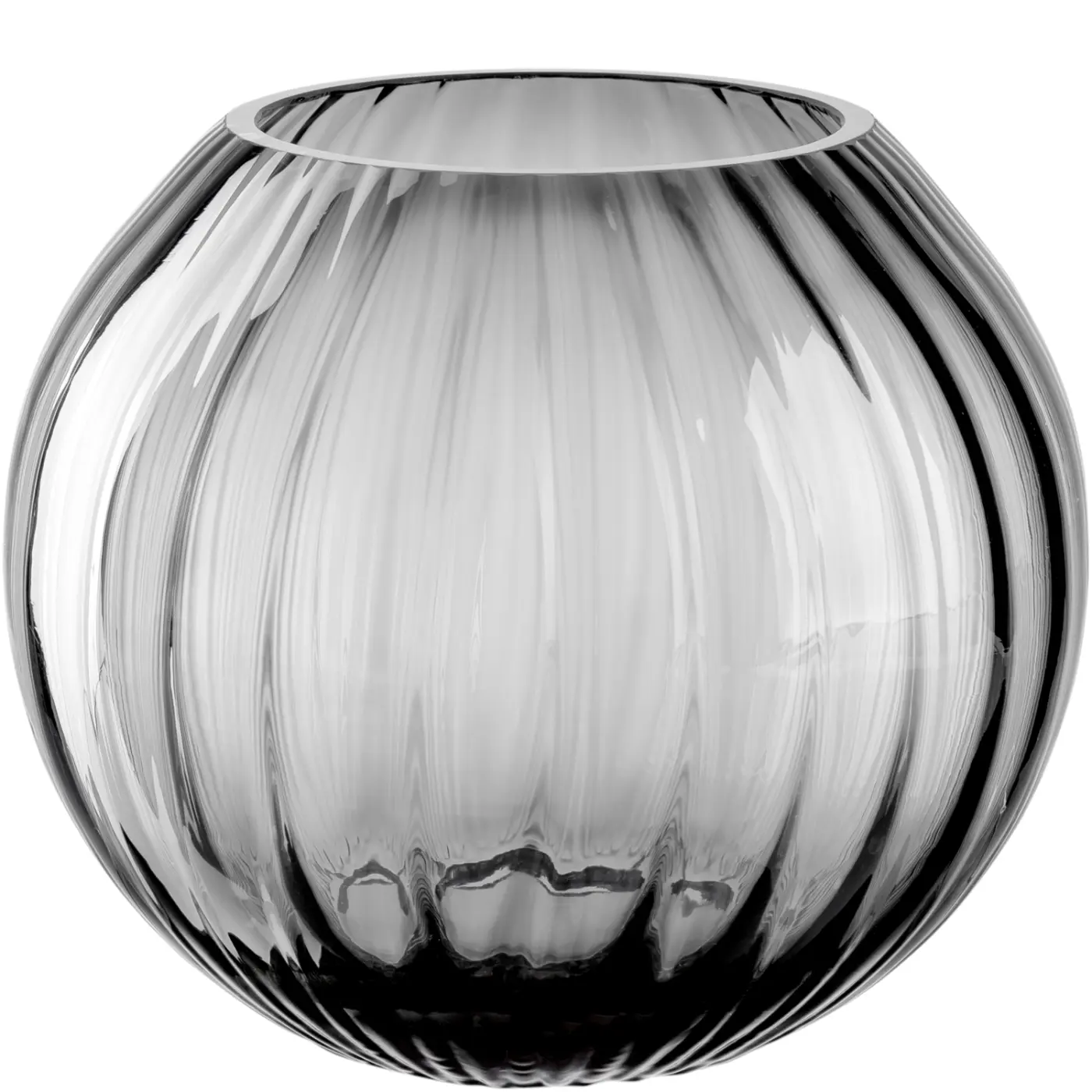 Leonardo Kugelvase POESIA 17,5 cm grau