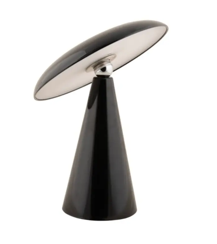 Present Time Tischleuchte Phonebe LED schwarz ca. 23x26 cm