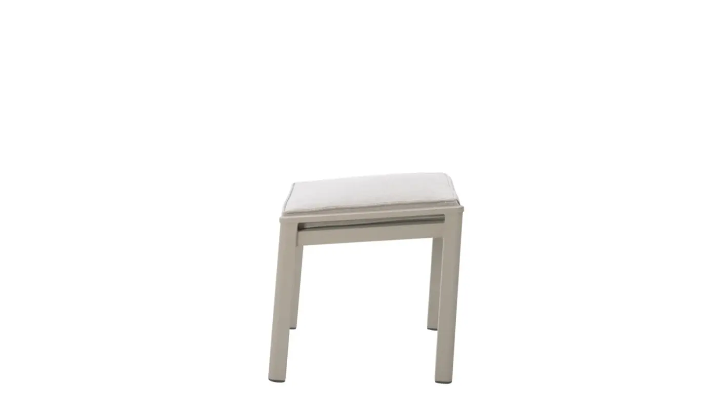 Interliving Garten Hocker Taupe Beige