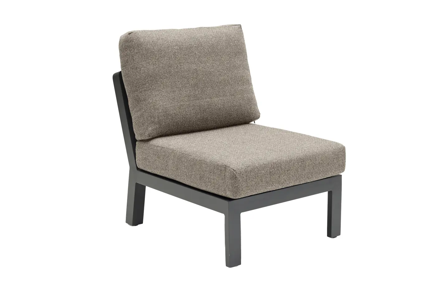 LC Mittelelement für Speiselounge Avena Braun/Anthrazit ca. 63x86x72 cm