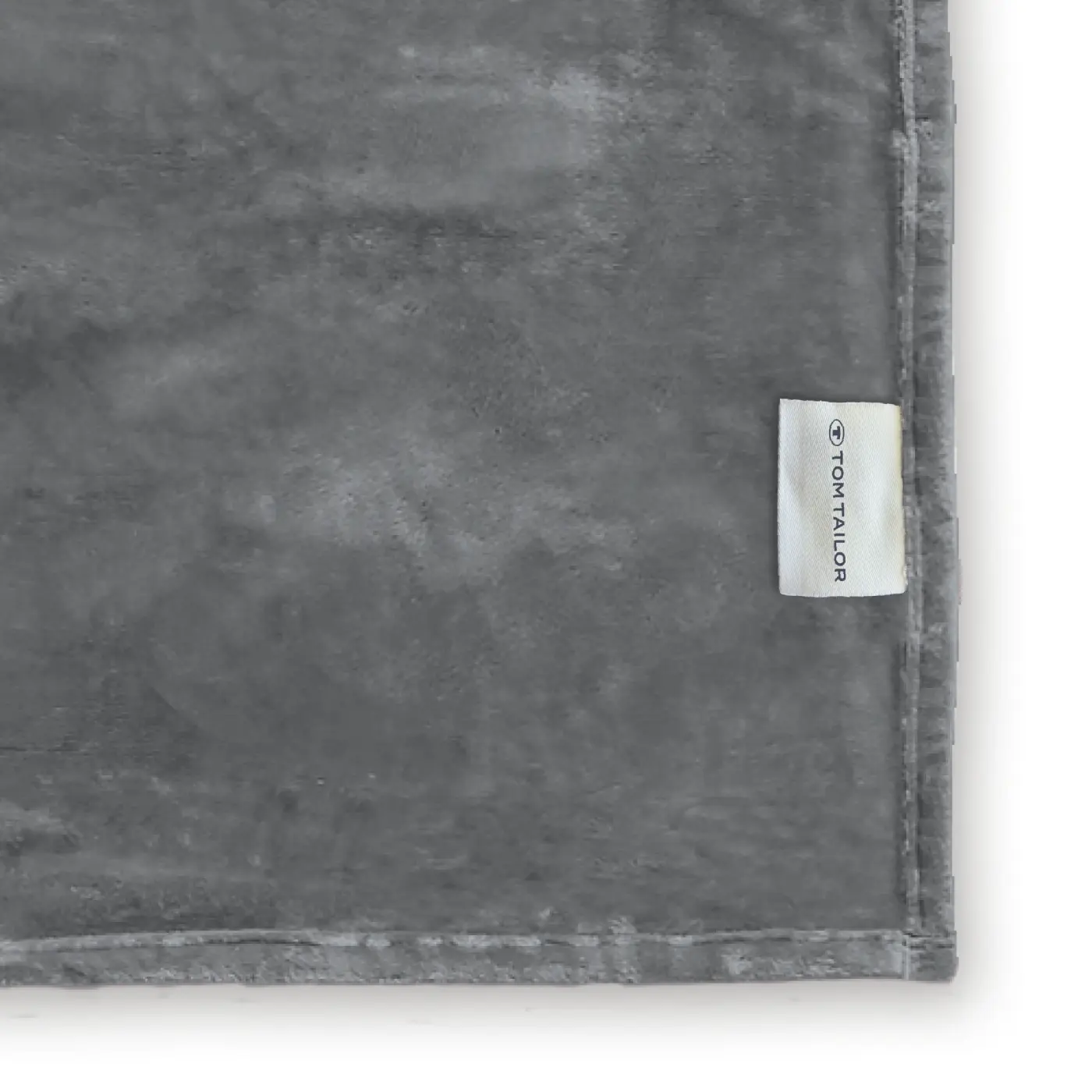 Tom Tailor Angorina-Fleece Wohndecke anthracite 1x 150x200 cm