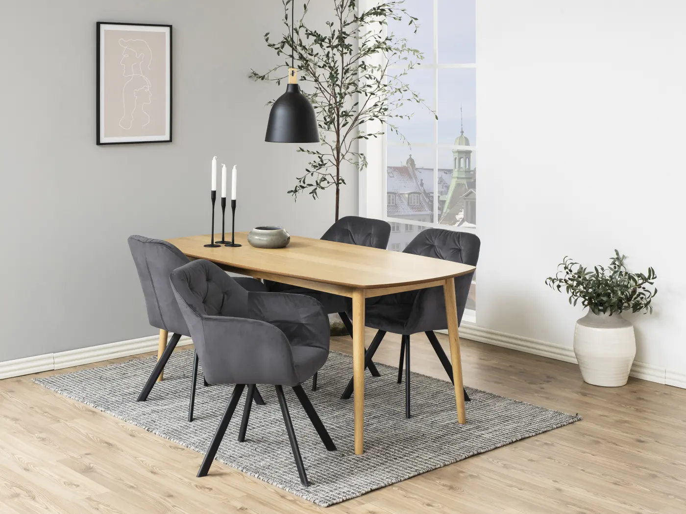 Actona Kegelfuß-Stuhl Lola