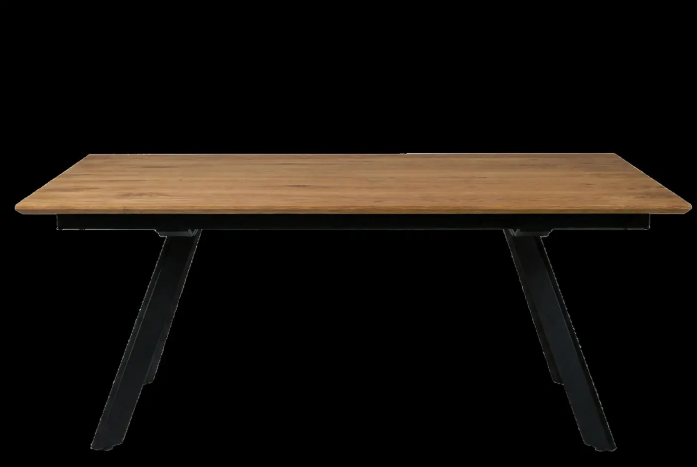 360 Grad Furniture Esstisch Eiche klar lack/MDF ausziehbar ca. 180-240x100x76 cm