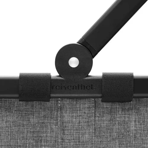 Reisenthel carrybag twist silver ca. 48x29x28 cm