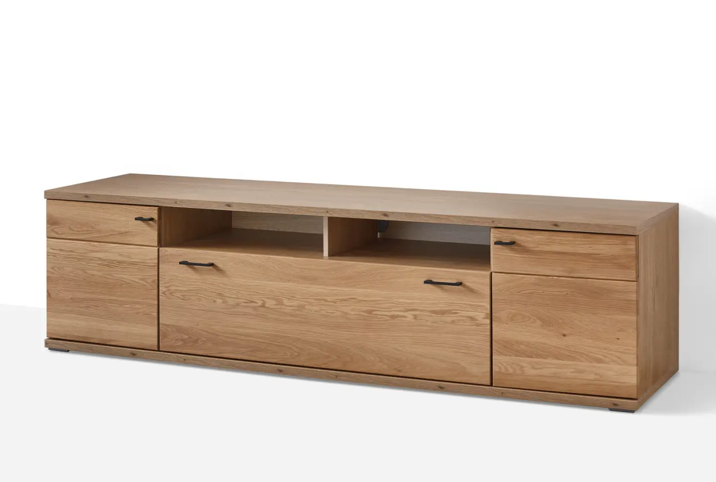 Ideal Wohnwand Siegen Alteiche 364x212x56 cm Ohne Beleuchtung