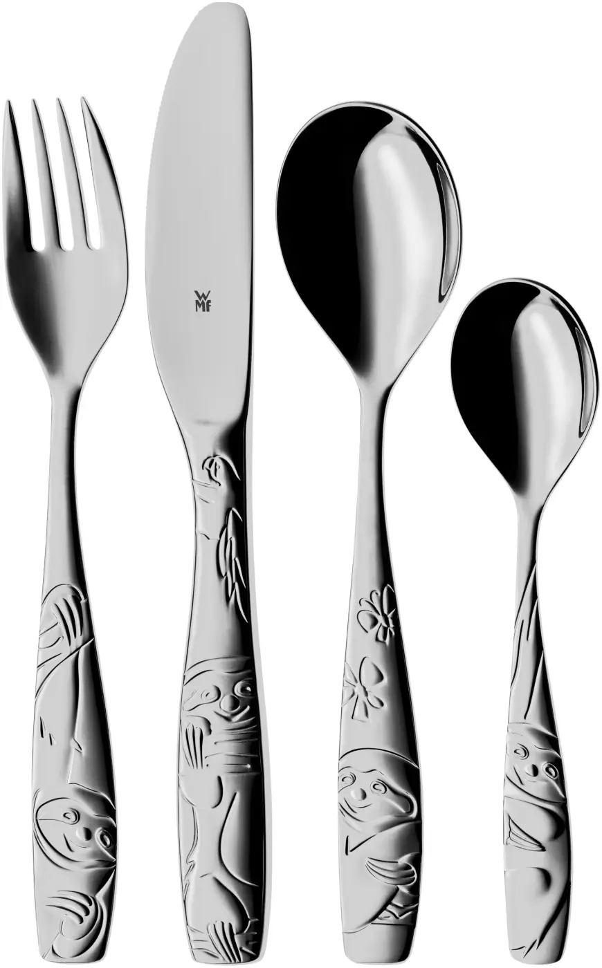WMF Kinderbesteck-Set Faultier Tommi,