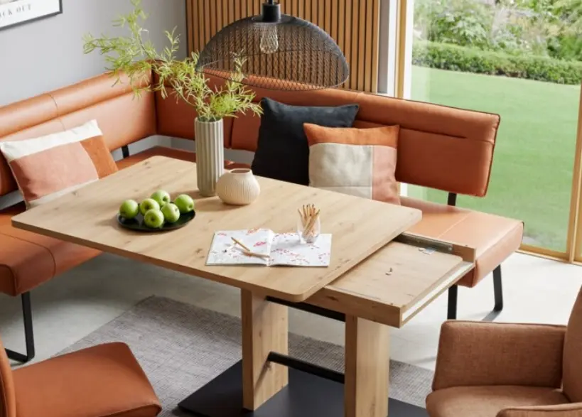 Interliving Funktionstisch 5505 Artisan Eiche NB ca. 130-178x75x90 cm