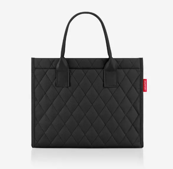 Reisenthel Daily Shopper Rhombus Black ca. 42x35x17 cm